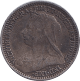 1899 MAUNDY TWOPENCE ( FINE ) - MAUNDY TWOPENCE - Cambridgeshire Coins