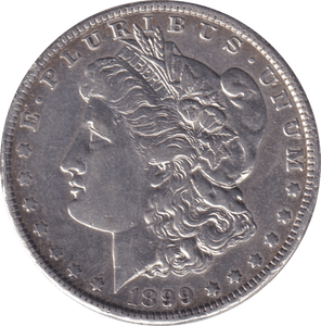 1899 MORGAN DOLLAR USA NEW ORLEANS MINT - SILVER WORLD COINS - Cambridgeshire Coins