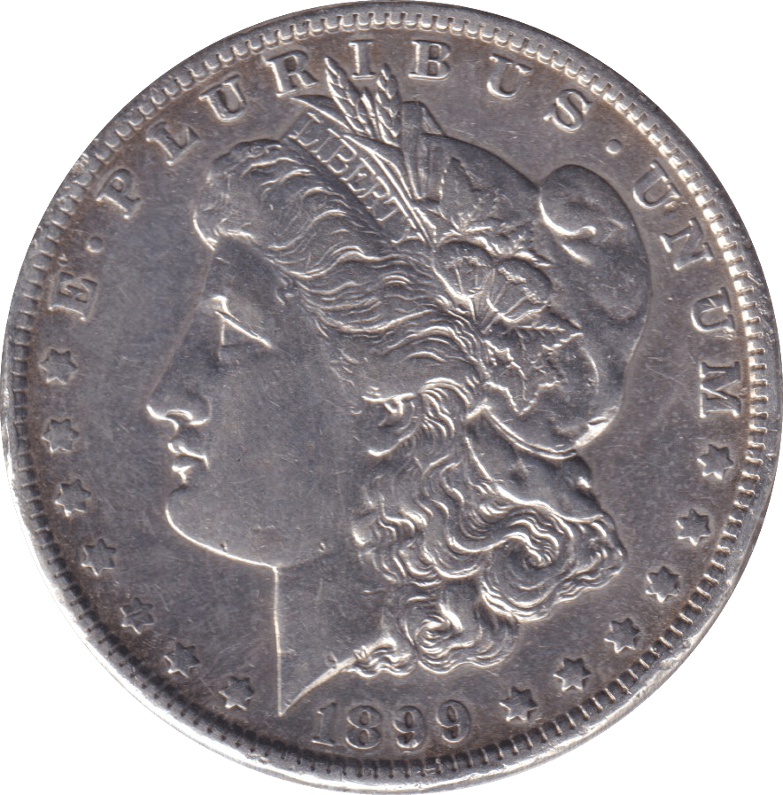 1899 MORGAN DOLLAR USA NEW ORLEANS MINT - SILVER WORLD COINS - Cambridgeshire Coins