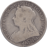 1899 ONE FLORIN ( FINE ) - FLORIN - Cambridgeshire Coins