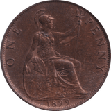 1899 PENNY ( AUNC ) - PENNY - Cambridgeshire Coins