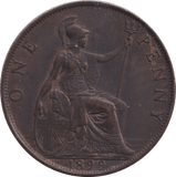 1899 PENNY ( EF ) - PENNY - Cambridgeshire Coins