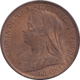 1899 PENNY ( UNC ) - PENNY - Cambridgeshire Coins