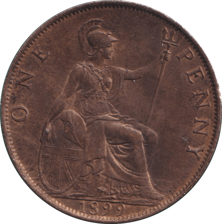 1899 PENNY ( UNC ) - PENNY - Cambridgeshire Coins
