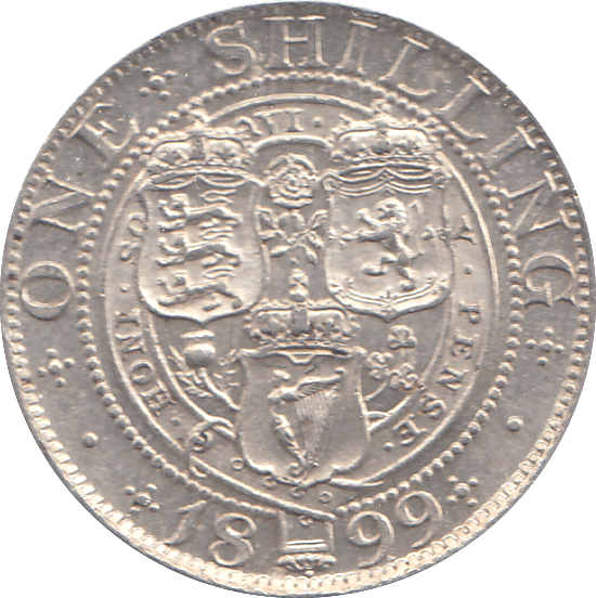 1899 SHILLING ( BU ) - SHILLING - Cambridgeshire Coins