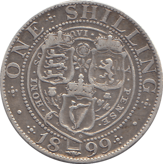 1899 SHILLING ( F ) - WORLD COINS - Cambridgeshire Coins