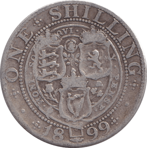 1899 SHILLING ( FAIR ) - SHILLING - Cambridgeshire Coins