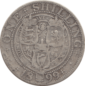 1899 SHILLING ( FINE ) - SHILLING - Cambridgeshire Coins