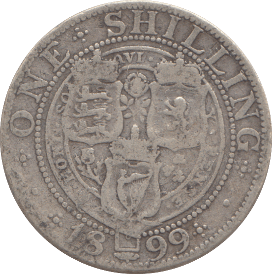 1899 SHILLING ( FINE ) - SHILLING - Cambridgeshire Coins