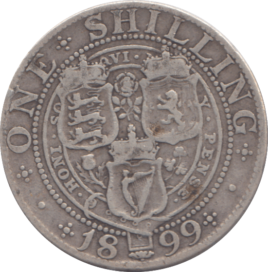 1899 SHILLING ( FINE ) - SHILLING - Cambridgeshire Coins