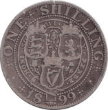 1899 SHILLING ( FINE ) - SHILLING - Cambridgeshire Coins