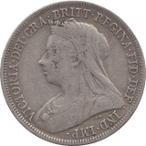 1899 SHILLING ( FINE ) - SHILLING - Cambridgeshire Coins