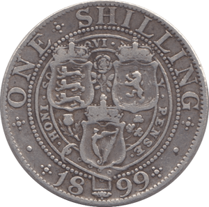 1899 SHILLING ( FINE ) - Shilling - Cambridgeshire Coins
