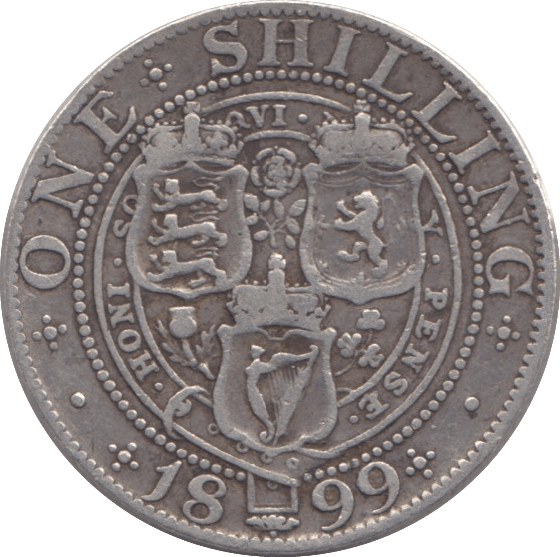 1899 SHILLING ( FINE ) - Shilling - Cambridgeshire Coins