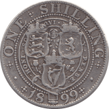 1899 SHILLING ( FINE ) - Shilling - Cambridgeshire Coins