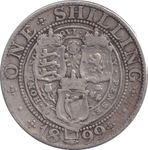 1899 SHILLING ( FINE ) - SHILLING - Cambridgeshire Coins