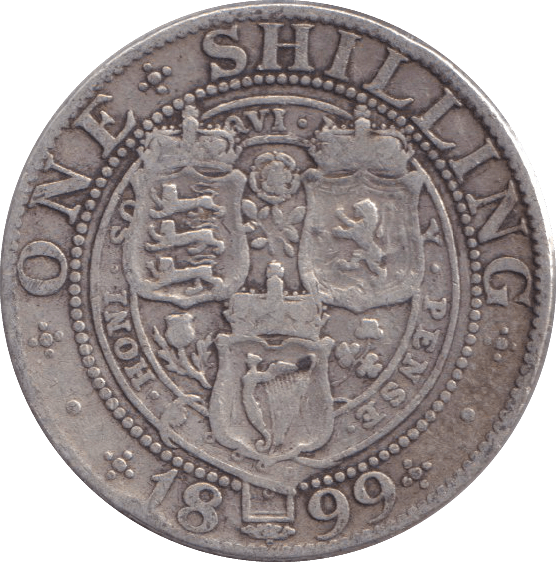 1899 SHILLING ( FINE ) - SHILLING - Cambridgeshire Coins