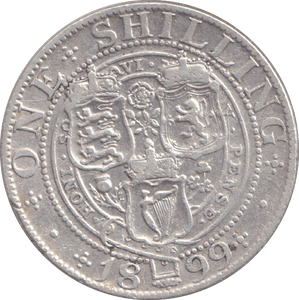 1899 SHILLING ( FINE ) - SHILLING - Cambridgeshire Coins