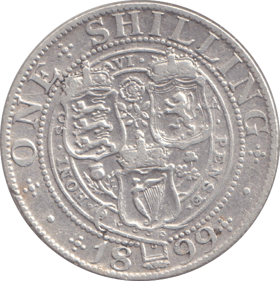 1899 SHILLING ( FINE ) - SHILLING - Cambridgeshire Coins
