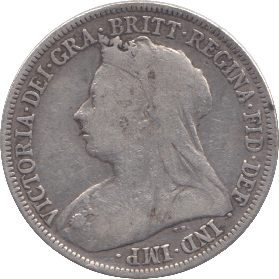 1899 SHILLING ( FINE ) - Shilling - Cambridgeshire Coins