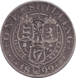 1899 SHILLING ( FINE ) - SHILLING - Cambridgeshire Coins