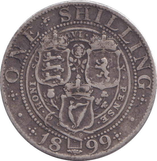 1899 SHILLING ( FINE ) - SHILLING - Cambridgeshire Coins