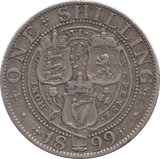 1899 SHILLING ( FINE ) - SHILLING - Cambridgeshire Coins