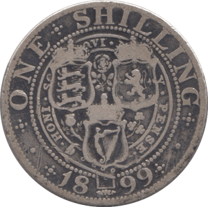 1899 SHILLING ( FINE ) - Shilling - Cambridgeshire Coins