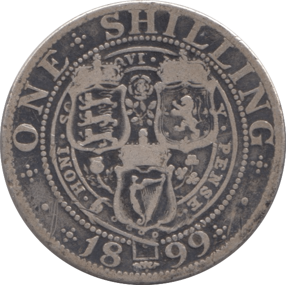 1899 SHILLING ( FINE ) - Shilling - Cambridgeshire Coins
