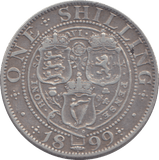 1899 SHILLING ( GF ) - SHILLING - Cambridgeshire Coins