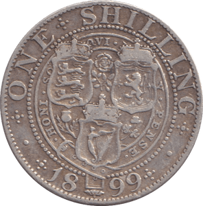 1899 SHILLING ( GF ) - SHILLING - Cambridgeshire Coins