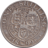 1899 SHILLING ( GF ) - SHILLING - Cambridgeshire Coins