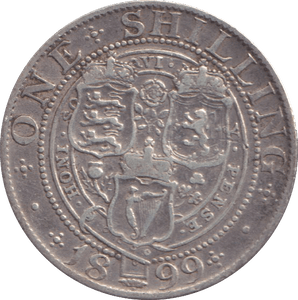 1899 SHILLING ( GF ) - SHILLING - Cambridgeshire Coins