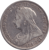 1899 SHILLING ( GF ) - SHILLING - Cambridgeshire Coins