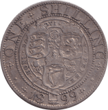 1899 SHILLING ( GVF ) 3 - SHILLING - Cambridgeshire Coins