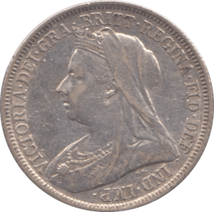 1899 SHILLING ( GVF ) - Shilling - Cambridgeshire Coins