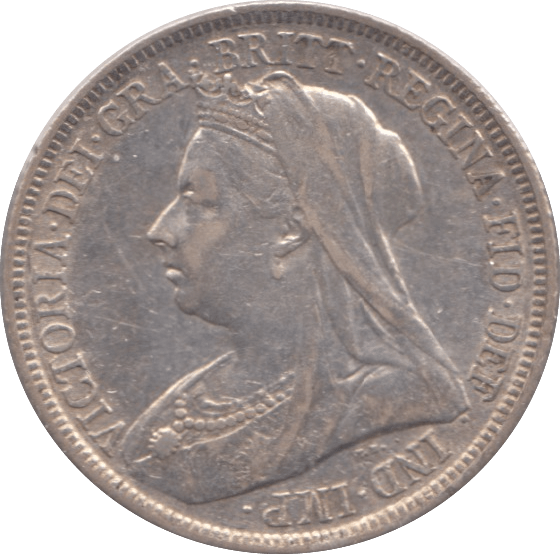 1899 SHILLING ( GVF ) - Shilling - Cambridgeshire Coins