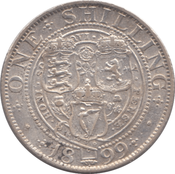 1899 SHILLING ( GVF ) - Shilling - Cambridgeshire Coins
