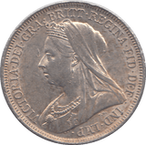 1899 SHILLING (GVF) - SHILLING - Cambridgeshire Coins