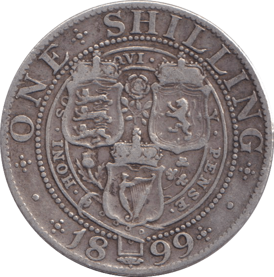 1899 SHILLING ( NF ) - SHILLING - Cambridgeshire Coins