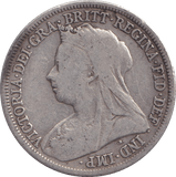 1899 SHILLING ( NF ) - SHILLING - Cambridgeshire Coins