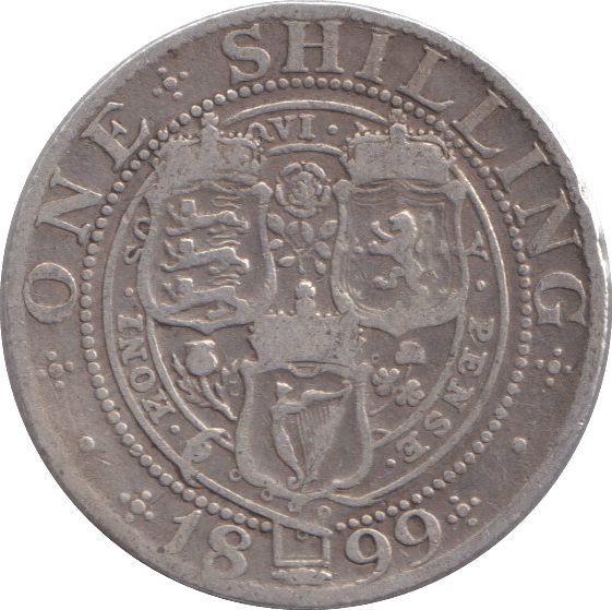 1899 SHILLING ( NF ) - SHILLING - Cambridgeshire Coins