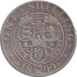 1899 SHILLING ( NF ) - SHILLING - Cambridgeshire Coins