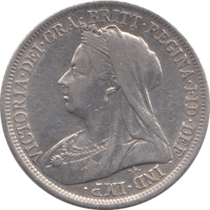 1899 SHILLING ( VF ) - Shilling - Cambridgeshire Coins