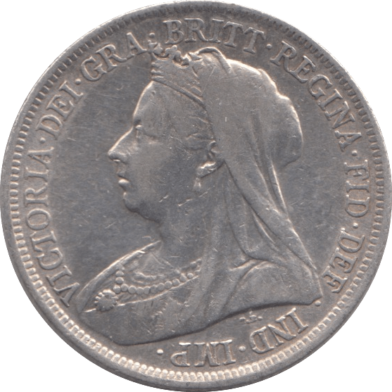 1899 SHILLING ( VF ) - Shilling - Cambridgeshire Coins