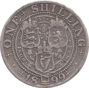 1899 SHILLING ( VF ) - Shilling - Cambridgeshire Coins