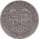 1899 SHILLING ( VF ) - Shilling - Cambridgeshire Coins