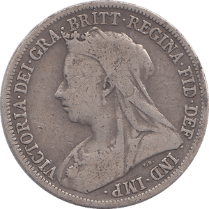 1899 SHILLING ( VF ) - Shilling - Cambridgeshire Coins