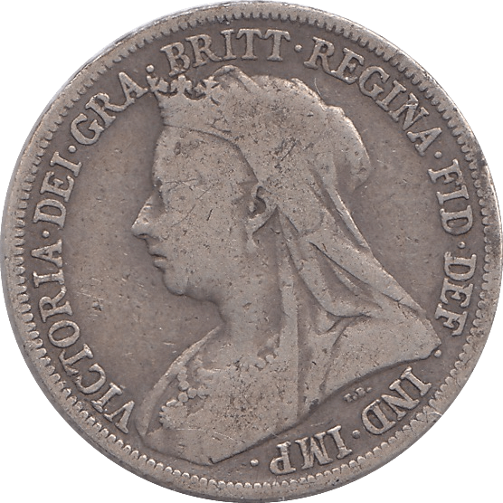 1899 SHILLING ( VF ) - Shilling - Cambridgeshire Coins