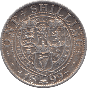 1899 SHILLING ( VF ) - Shilling - Cambridgeshire Coins